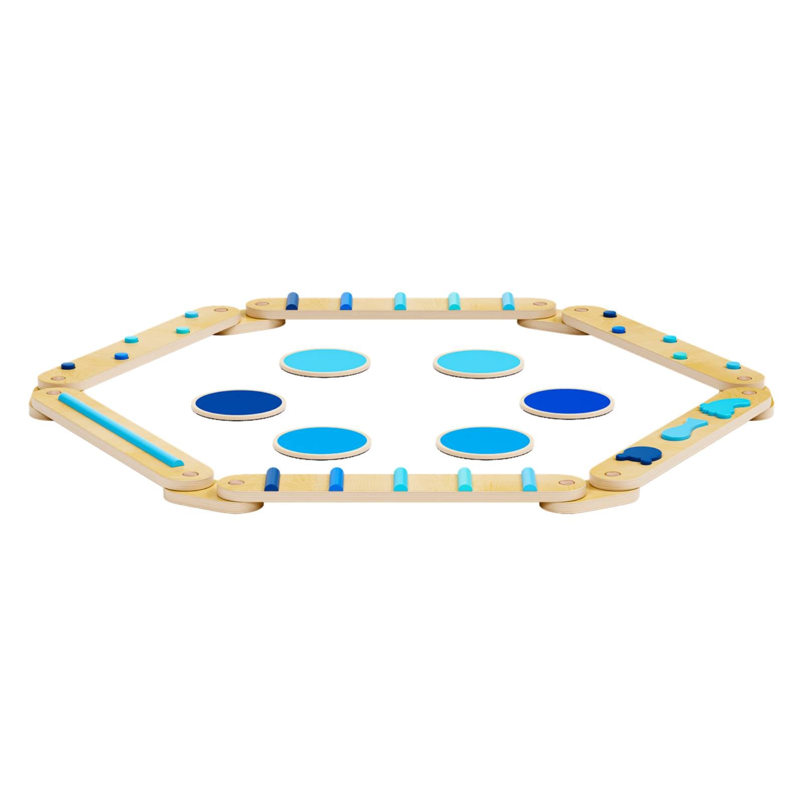 Barra de equilibrio Anchor-BlueWood® 6 piezas *Azul degradado